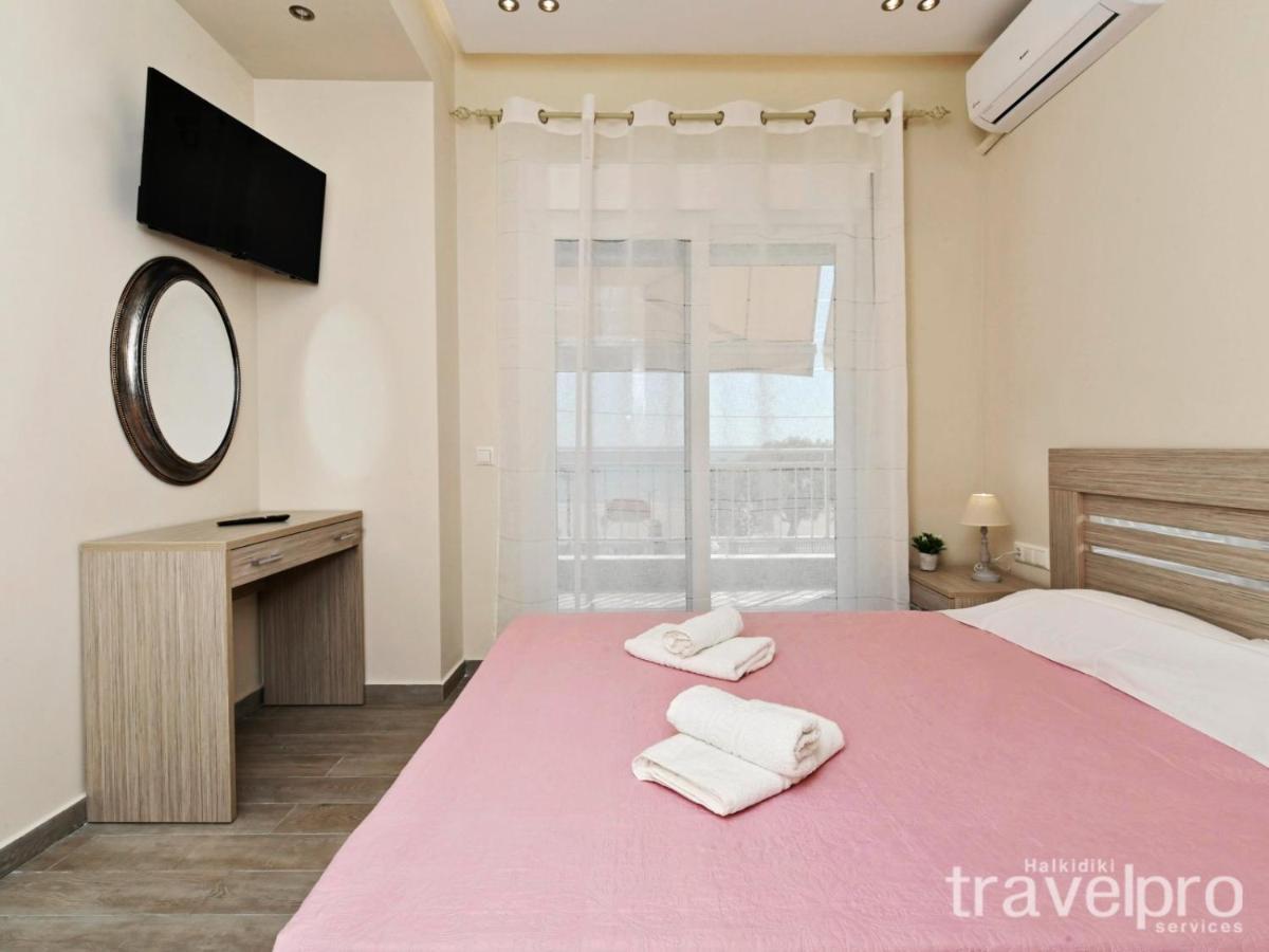 Sabbia Apartments Seafront By Rentalspro Services - Nea Moudania Halkidiki Kültér fotó