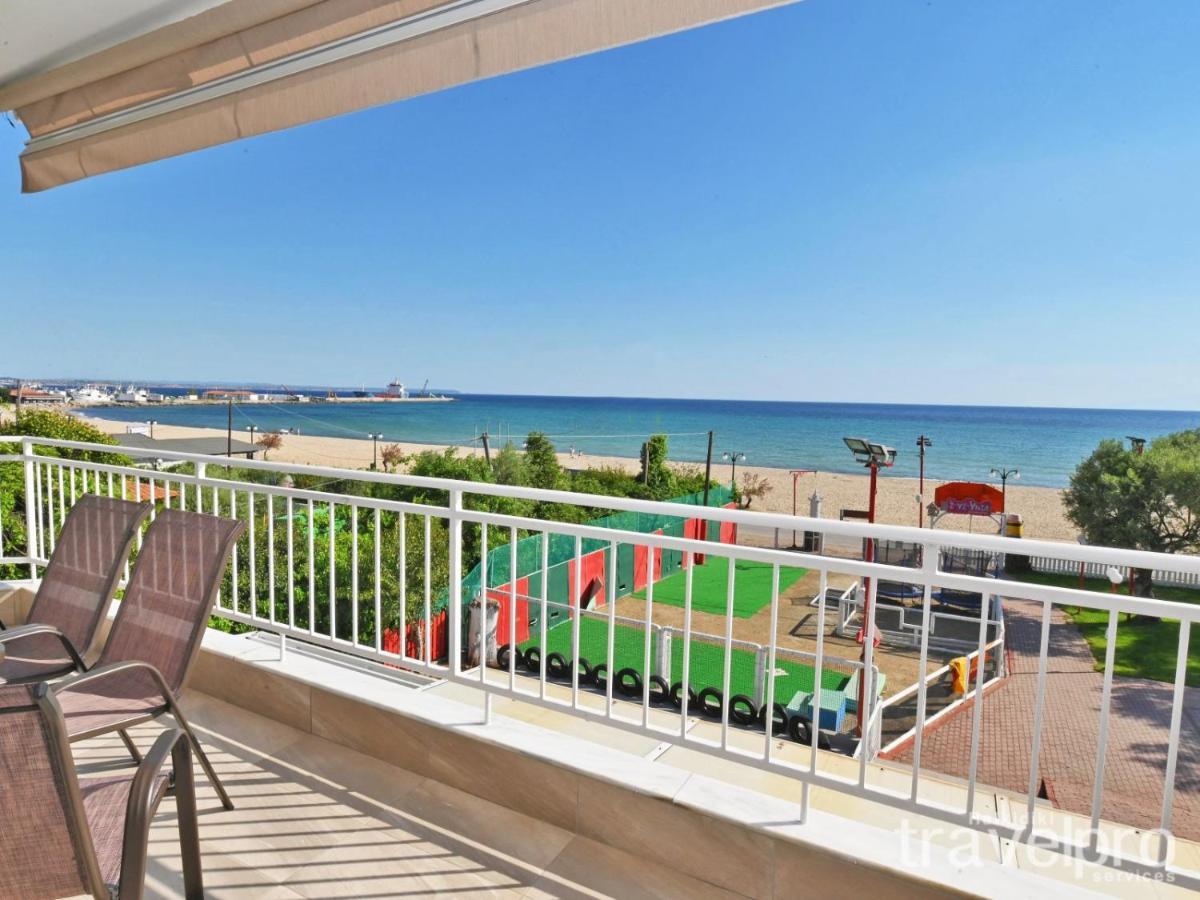 Sabbia Apartments Seafront By Rentalspro Services - Nea Moudania Halkidiki Kültér fotó