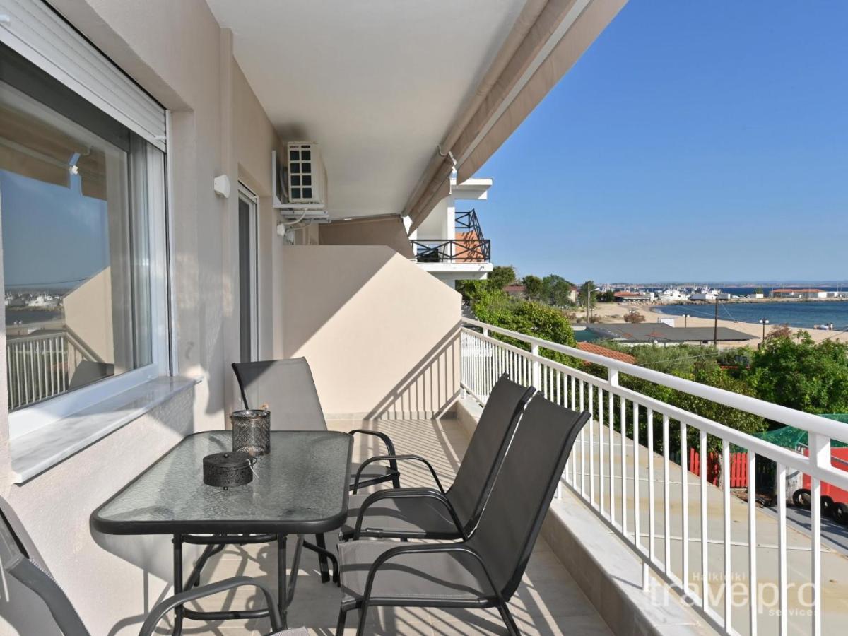 Sabbia Apartments Seafront By Rentalspro Services - Nea Moudania Halkidiki Kültér fotó