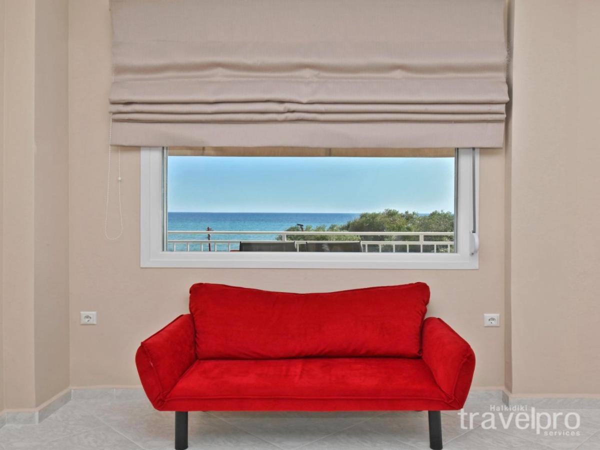 Sabbia Apartments Seafront By Rentalspro Services - Nea Moudania Halkidiki Kültér fotó