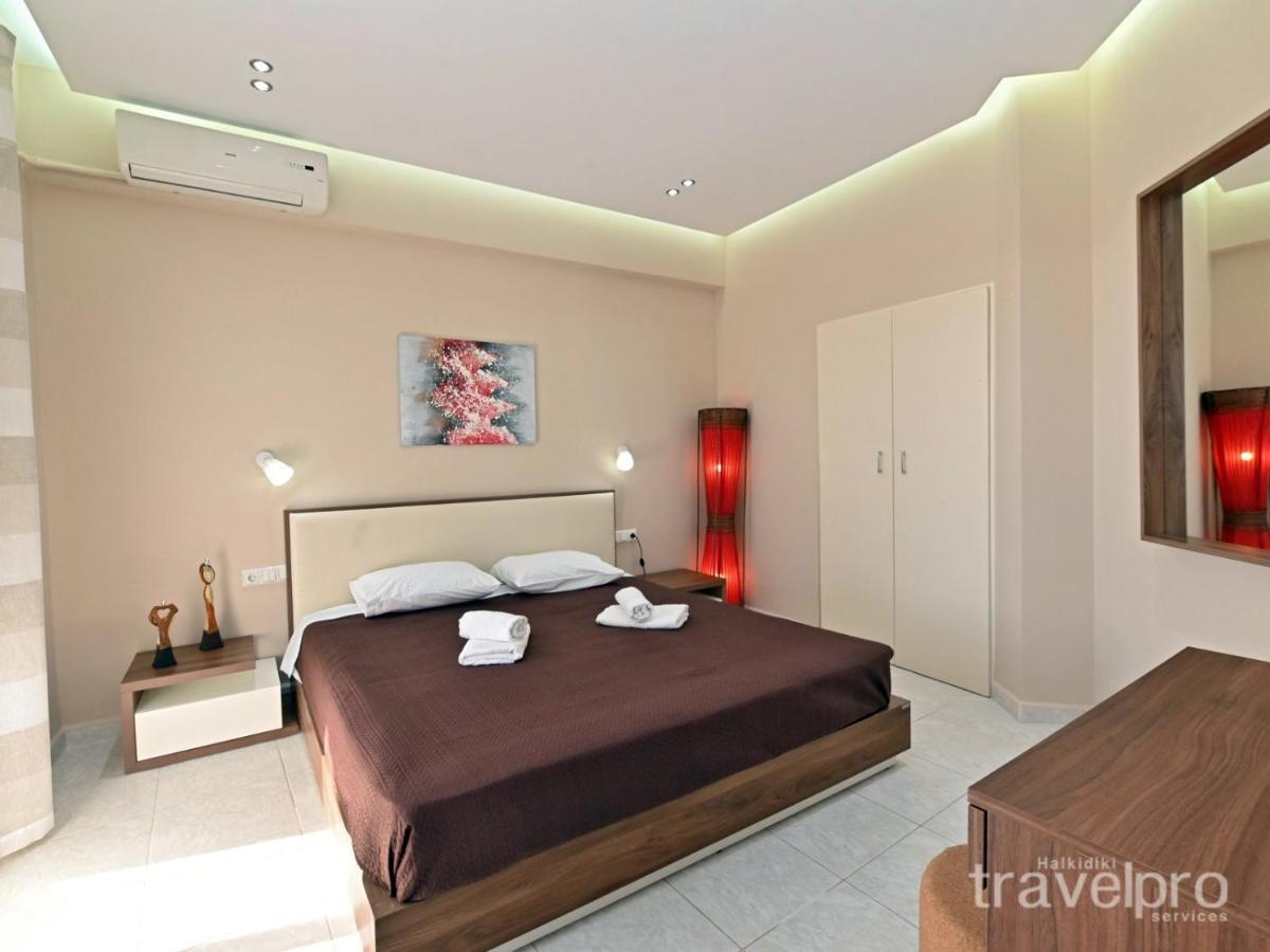 Sabbia Apartments Seafront By Rentalspro Services - Nea Moudania Halkidiki Kültér fotó