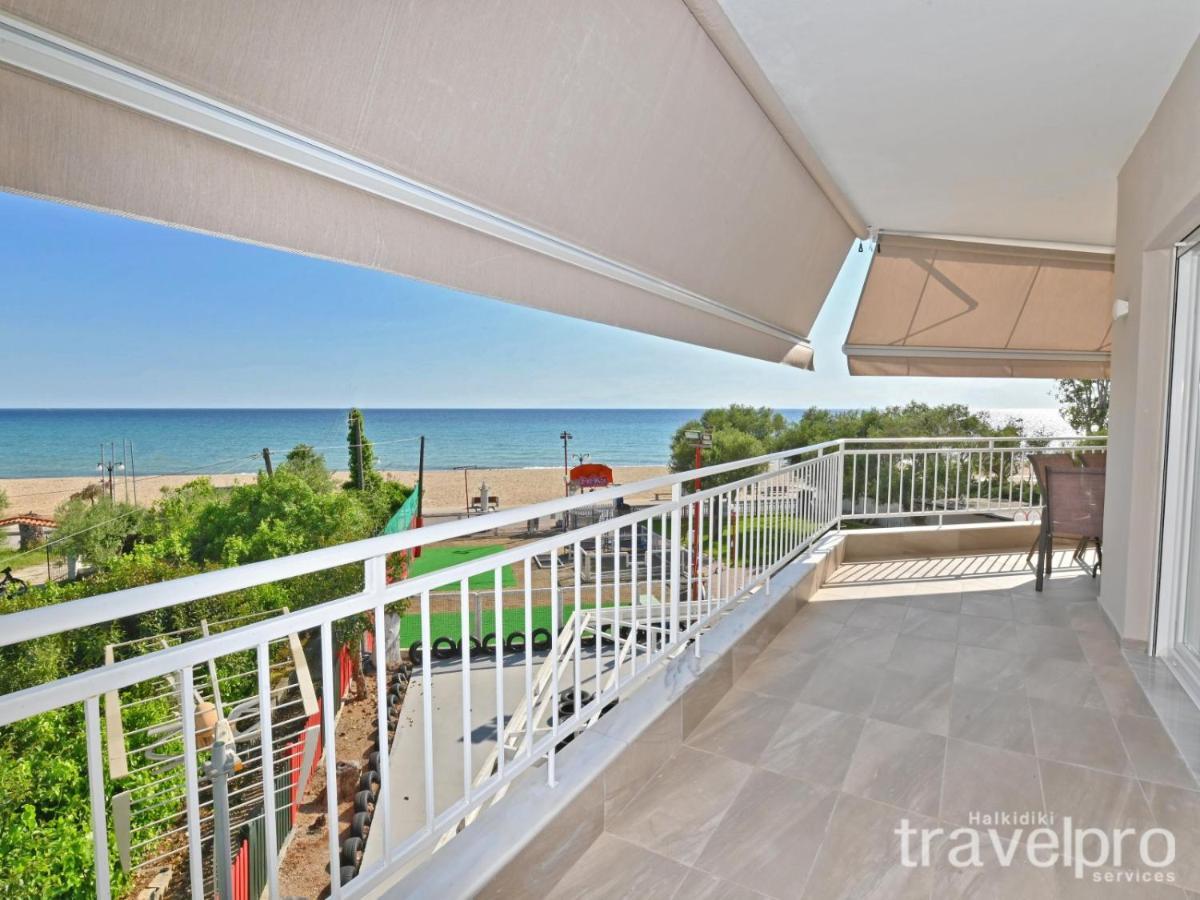 Sabbia Apartments Seafront By Rentalspro Services - Nea Moudania Halkidiki Kültér fotó
