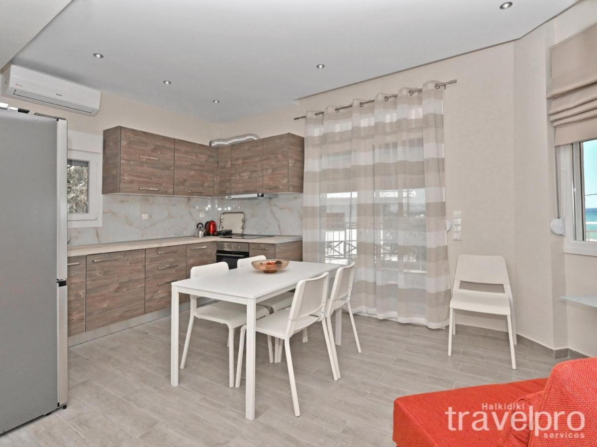Sabbia Apartments Seafront By Rentalspro Services - Nea Moudania Halkidiki Kültér fotó