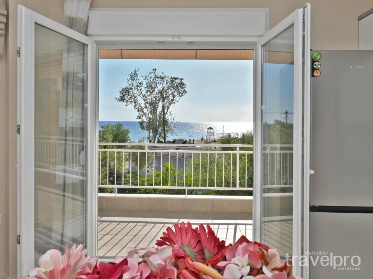 Sabbia Apartments Seafront By Rentalspro Services - Nea Moudania Halkidiki Kültér fotó