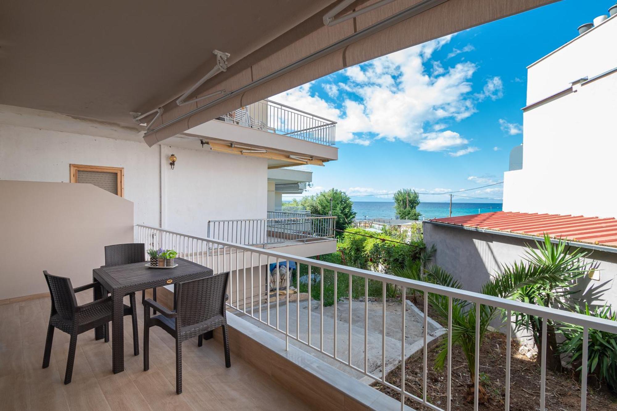 Sabbia Apartments Seafront By Rentalspro Services - Nea Moudania Halkidiki Kültér fotó