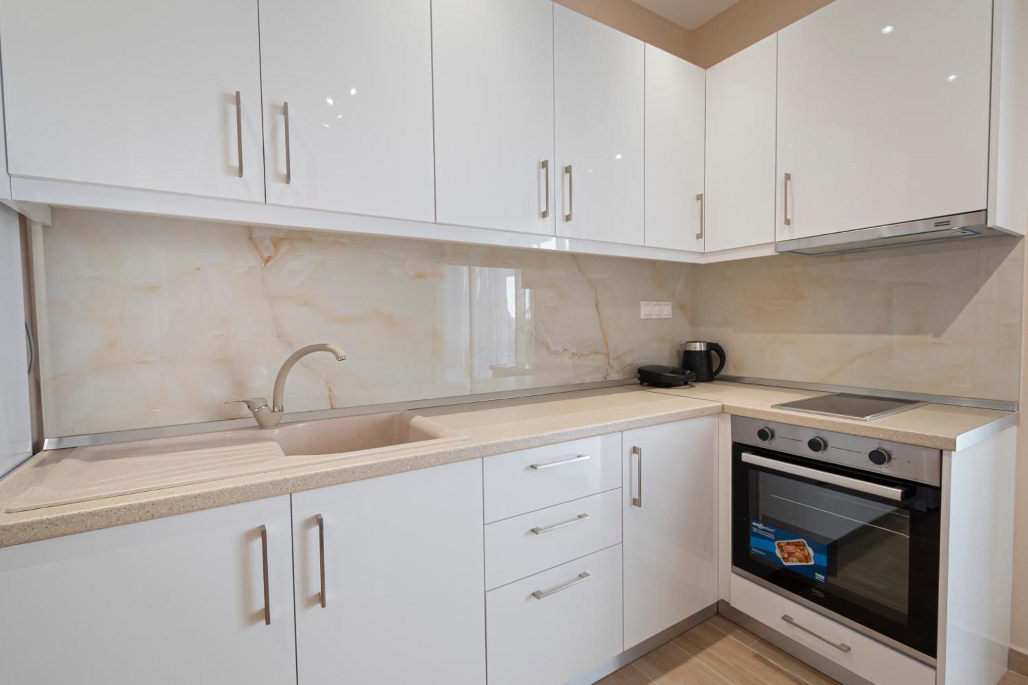Sabbia Apartments Seafront By Rentalspro Services - Nea Moudania Halkidiki Kültér fotó